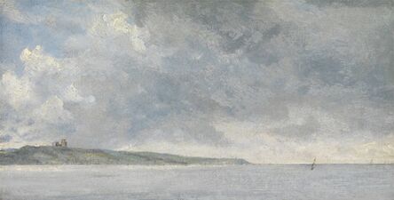 John Constable, ‘Coastal Scene with Cliffs’, ca. 1814