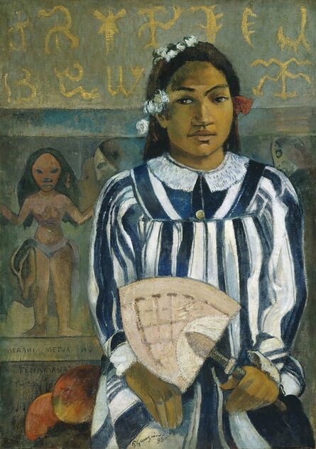 Paul Gauguin, ‘Merahi Metua No Tehamana (Tehamana Has Many Parents, or, The Ancestors of Tehamana)’, 1893