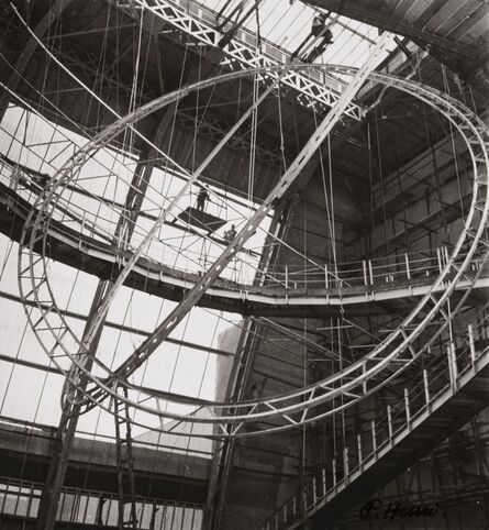 Florence Henri, ‘Structure (intérieur du Palais de l'Air, Paris, Exposition Universelle) (Structure (inside the Palace of the Air, Paris, World Fair))’, 1937