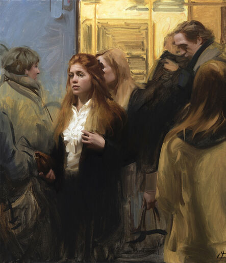 Nick Alm, ‘In The Subway’, 2017