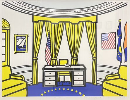 Roy Lichtenstein, ‘Oval Office’, 1992