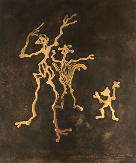 Max Ernst, ‘Bronze relief X’, 1970