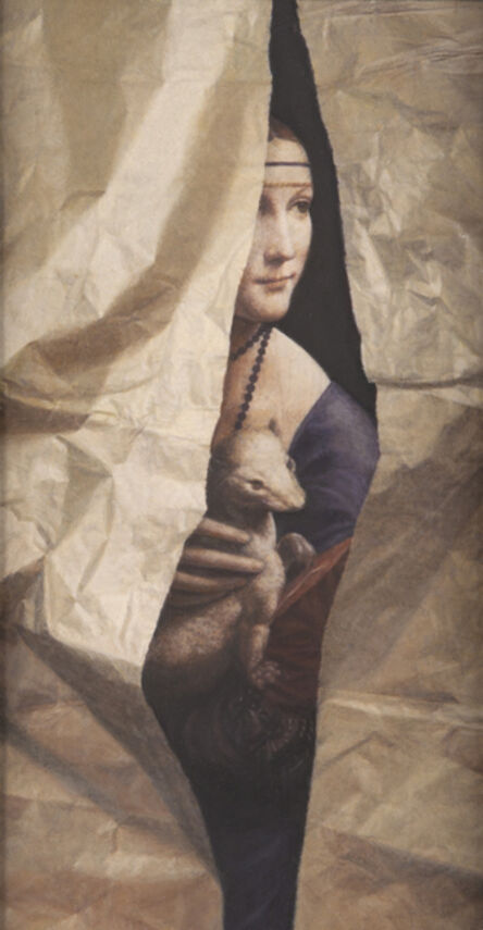 Lucy Mackenzie, ‘Leonardo Lady with Torn Paper’, 2010