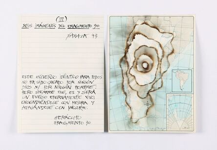 Horacio Zabala, ‘Seis imágenes del fragmento 30 (Argentina) III’, 1973