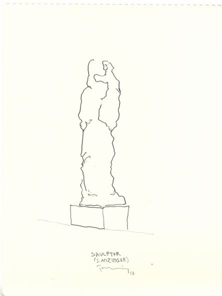 Paul Thuile, ‘Skulptur (S. Anzinger)’, 2016-2017