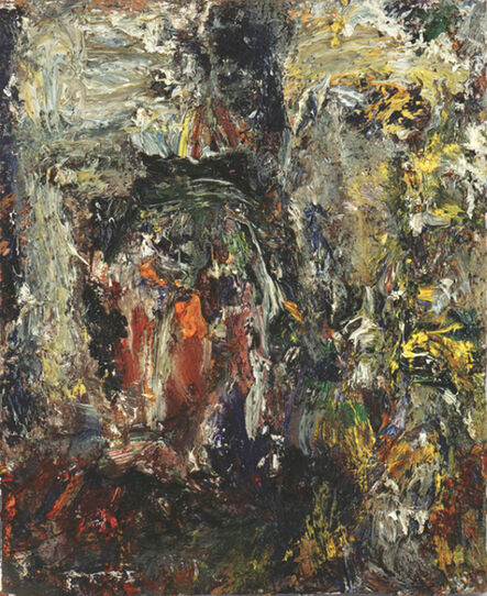 Eugène Leroy, ‘Tête et paysage’, 1990