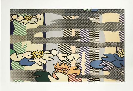 Roy Lichtenstein, ‘Water Lily Pond with Reflections’, 1992