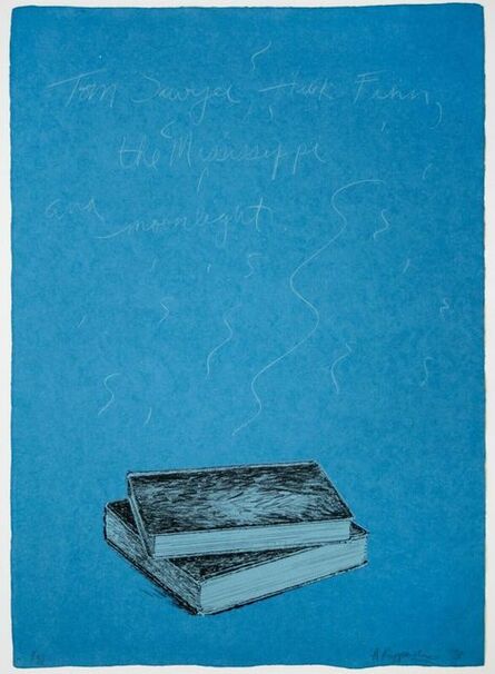 Allen Ruppersberg, ‘Tom Sawyer, Huck Finn, The Mississippi and Moonlight’, 1978