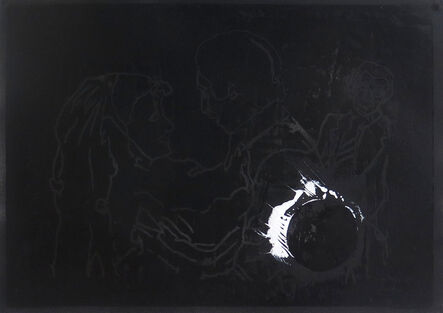 Elham Rokni, ‘Paint eclipse’, 2015