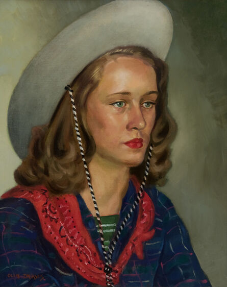Olin Travis, ‘Miss Glover’, 1950