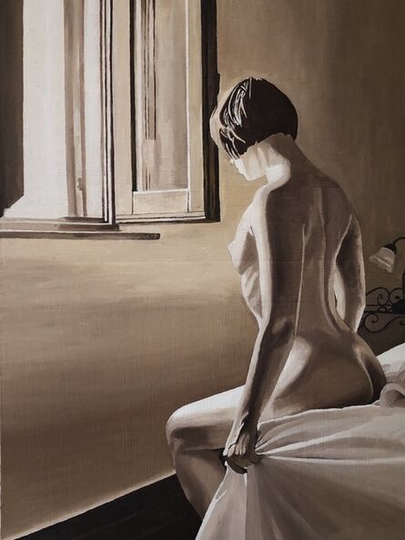 R.W. "Rudy" Beerens, ‘Untitled (Nude By Window)’, 2016