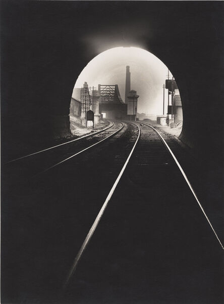François Kollar, ‘Bouche du tunnel Sainte-Catherine, vers Sotteville-lés-Rouen, Rouen’, 1931-1932
