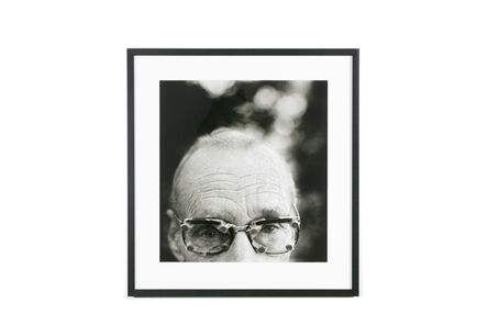 Herb Ritts, ‘William S. Burroughs - Glasses, Kansas’, 1990