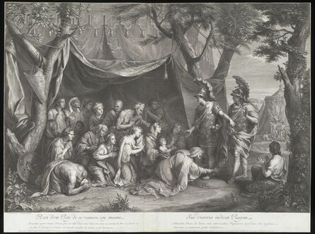 Charles Le Brun, ‘Tent of Darius’, 1675
