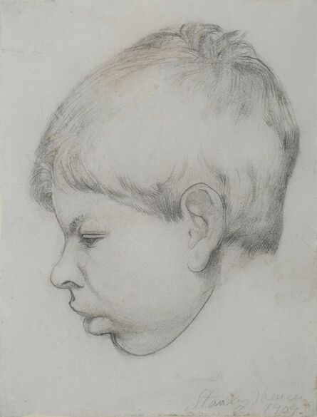 Stanley Spencer, ‘Portrait of Gilbert’, 1909