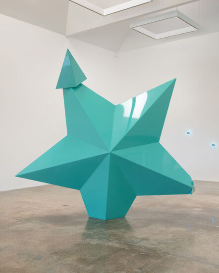 Mark Handforth, ‘Turquoise Star’, 2014