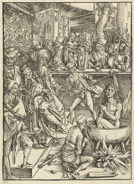 Albrecht Dürer, ‘The Martyrdom of Saint John’, 1498