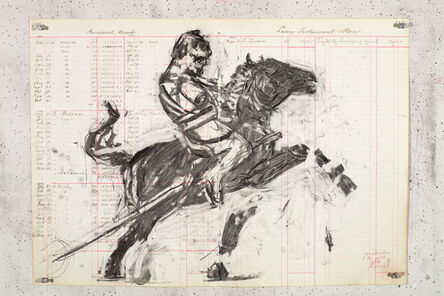William Kentridge, ‘Soldier on a Rearing Horse’, 2014