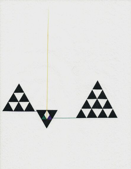 Mathias Goeritz, ‘Tarjeta de felicitación’, 1970