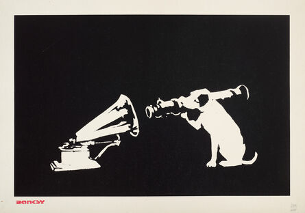 Banksy, ‘HMV (His Masters Voice)’, 2003