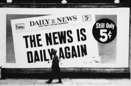 Dennis Hopper, ‘Daily News’, 1963