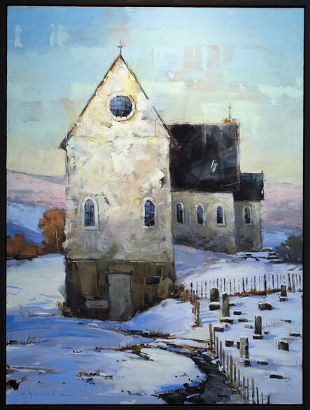Matthew Sievers, ‘Snowy Church’, 2018