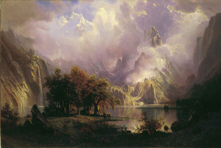 Albert Bierstadt, ‘Rocky Mountain Landscape’, 1870