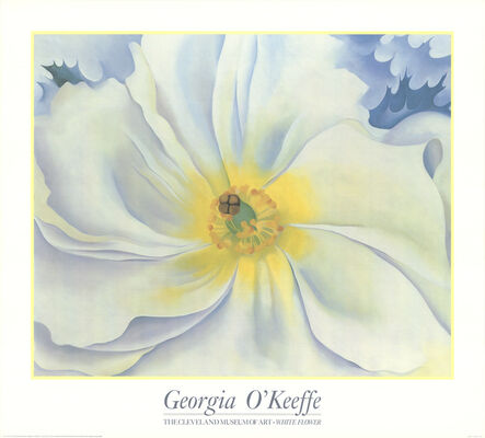 Georgia O’Keeffe, ‘White Flower’, 1989
