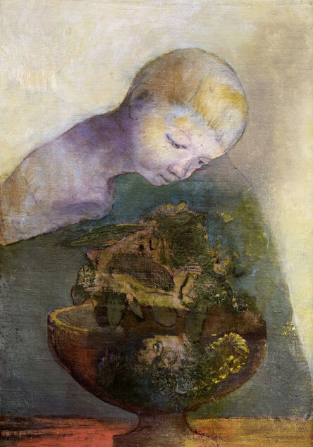 Odilon Redon, ‘La Coupe du devenir (The Chalice of Becoming)’, 1894
