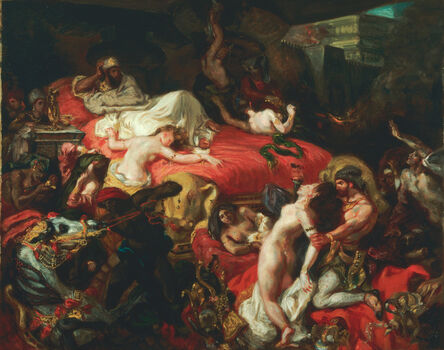 Eugène Delacroix, ‘La mort de Sardanapale (Death of Sardanapalus)’, 1827