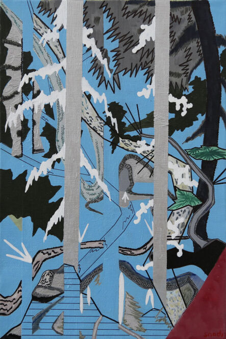 Jin Jinghong 金景鸿, ‘Silver Trees’, 2015