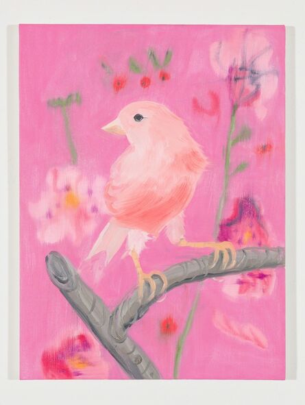Ann Craven, ‘Pink Canary (Stepping Out on Pink), 2017’, 2017