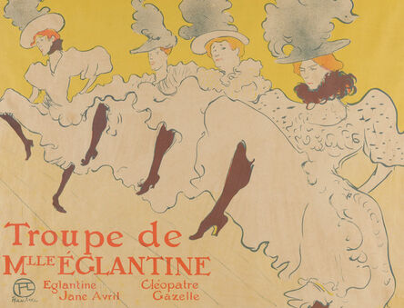Henri de Toulouse-Lautrec, ‘Troupe de Mlle. Eglantine’, 1896