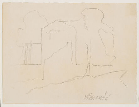 Giorgio Morandi, ‘Paesaggio’, 1961