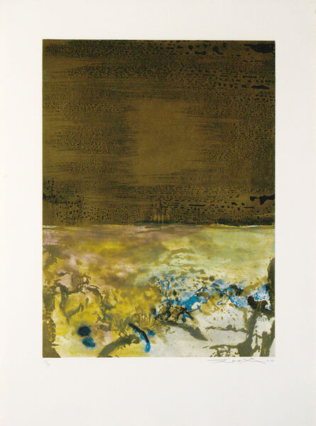 Zao Wou-Ki 趙無極, ‘Untitled (C.R. 328)’, 1986