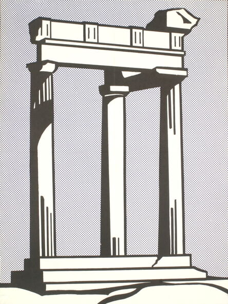 Roy Lichtenstein, ‘Temple’, 1964