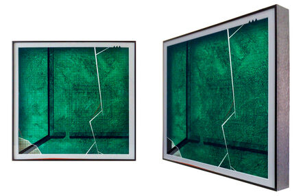 Peiqi Wang, ‘Green glass and red box No.1’, 2015