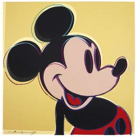 Andy Warhol, ‘Mickey Mouse, from Myths’, 1981