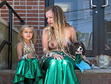 Neil O. Lawner, ‘Mother and Daughter Mermaids’