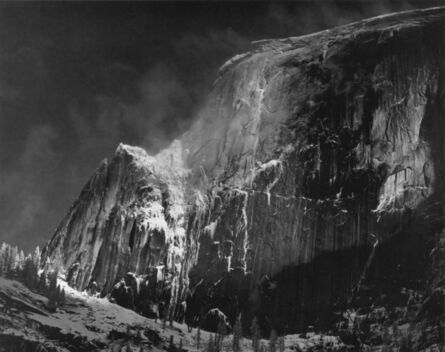 Ansel Adams, ‘Half Dome, Blowing Snow, Yosemite National Park, CA’, ca. 1955