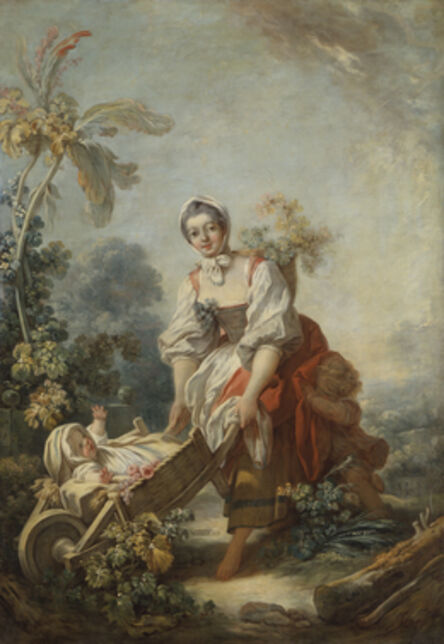 Jean-Honoré Fragonard, ‘The Joys of Motherhood’, ca. 1754