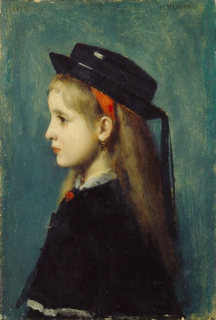 Jean-Jacques Henner, ‘Alsatian Girl’, 1873