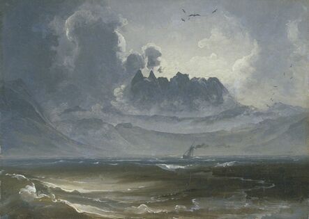 Peder Balke, ‘The Mountain Range 'Trolltindene'’, about 1845