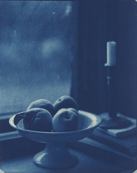 John Dugdale, ‘Peaches in Ironstone Bowl, Stone Ridge, NY’, 1996