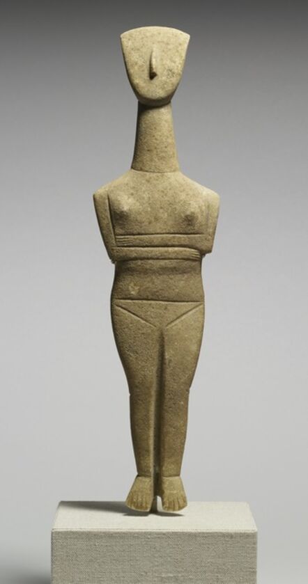 Goulandris Master, ‘Cycladic Female Figurine’, ca. 2500-2400 B.C.