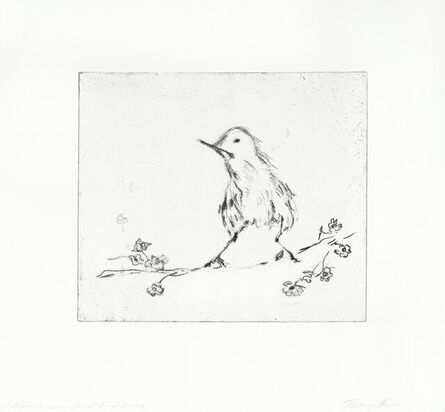 Tracey Emin, ‘Self Portrait as a small bird (2002) (signed)’, 2002