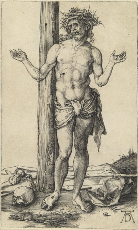 Albrecht Dürer, ‘The Man of Sorrows with Arms Outstretched’, ca. 1500