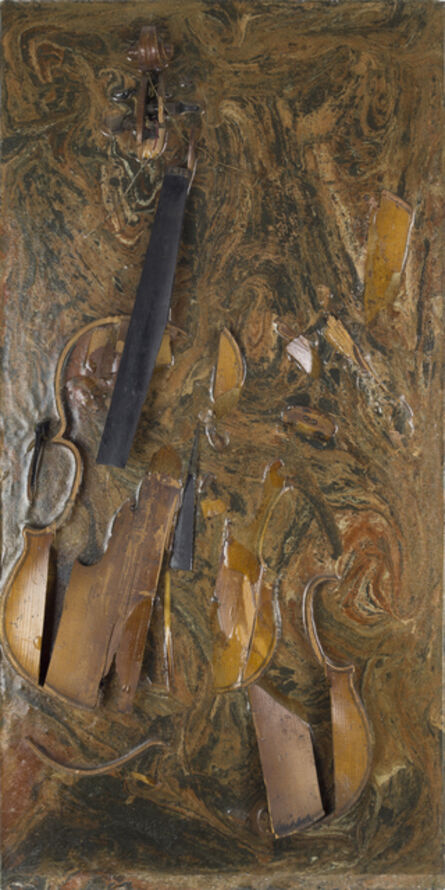 Arman, ‘Burnt Violin ’, 1966