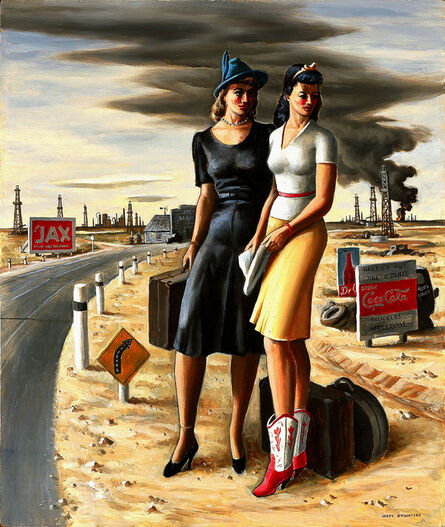 Jerry Bywaters, ‘Oil Field Girls’, 1940