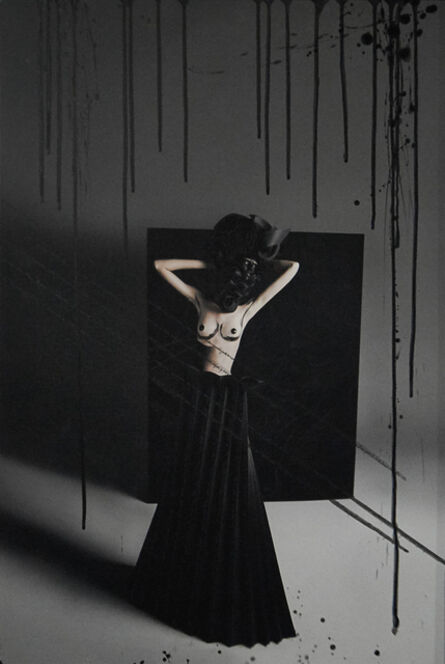 Efren Isaza, ‘Teresa with Black Origami Skirt’, 2010